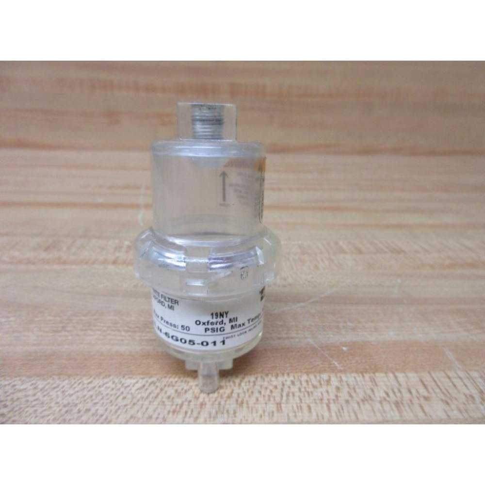 Parker ILN-6G05-011 Finite Pneumatic Filter ILN6G05011 - Used