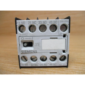 Siemens 3TH2031-0AK6 Control Relay 3TH20310AK6 - Used