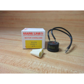 Mars 35006-3ARG11-KT6 GE Motor Overload 35006