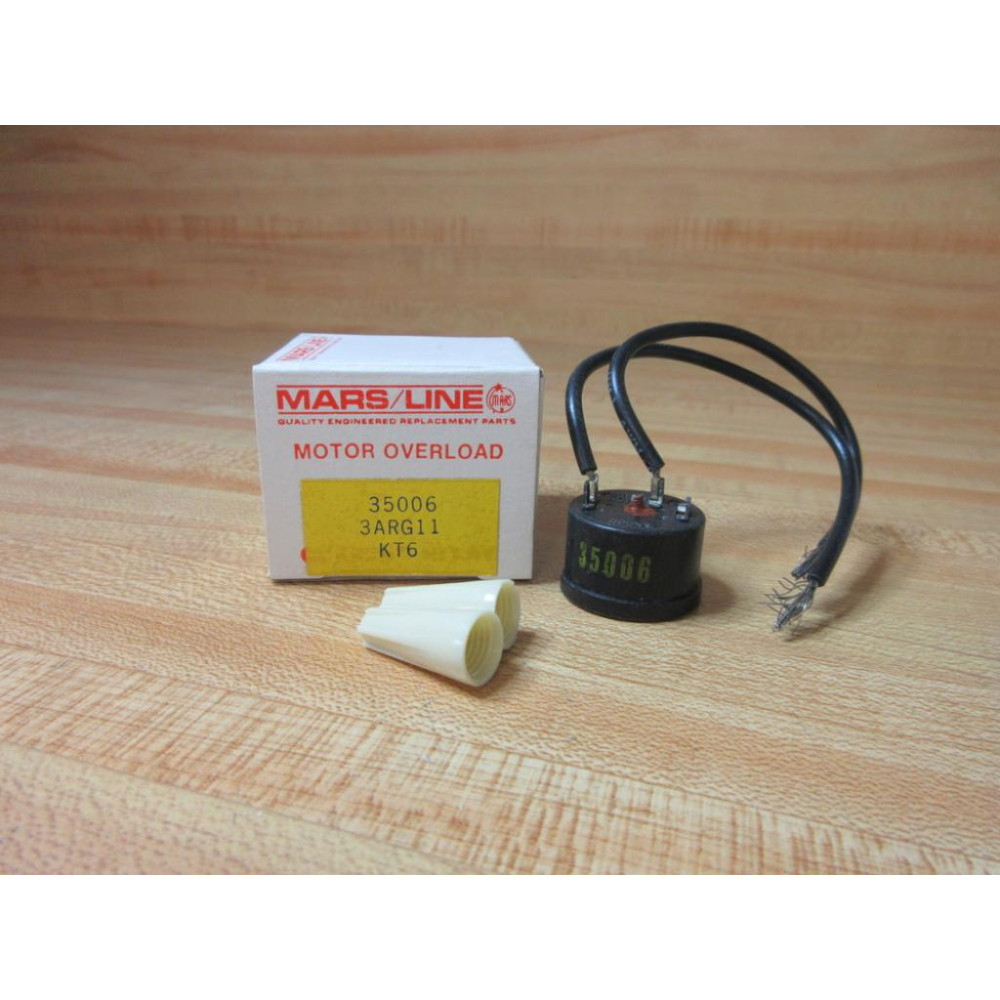Mars 35006-3ARG11-KT6 GE Motor Overload 35006