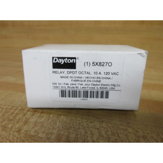 Dayton 5X8270-120V AC Relay 5X8270