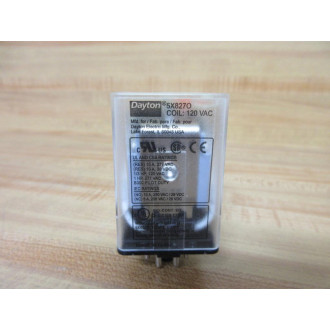 Dayton 5X8270-120V AC Relay 5X8270