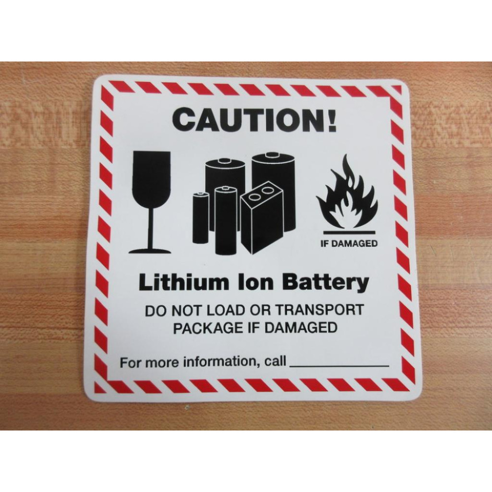 12030-C11D13B08B Caution Sign Sticker - New No Box