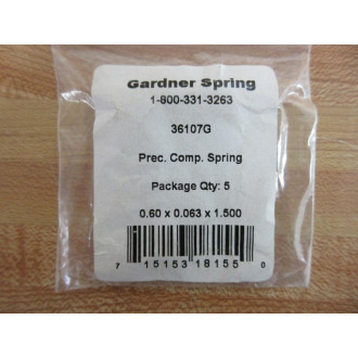 Gardner Spring 36107G Spring (Pack of 5)