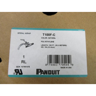 Panduit T100F-C Spiral Wrap 1LEZ7