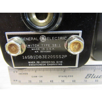 General Electric 16SB1DB3E20SSS2P Rotary Selector Switch - New No Box