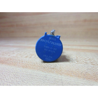 Bourns 3590S-2-202 Potentiometer 3590S2202 2K Ohms WKnob - Used