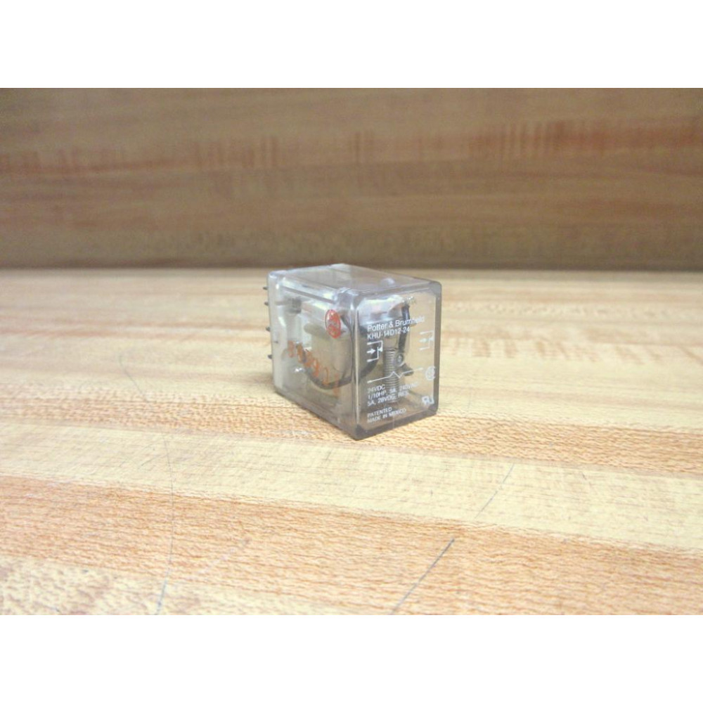 Potter & Brumfield KHU-11D12-24V DC AMF Relay KHU-11D12-24 . - Used
