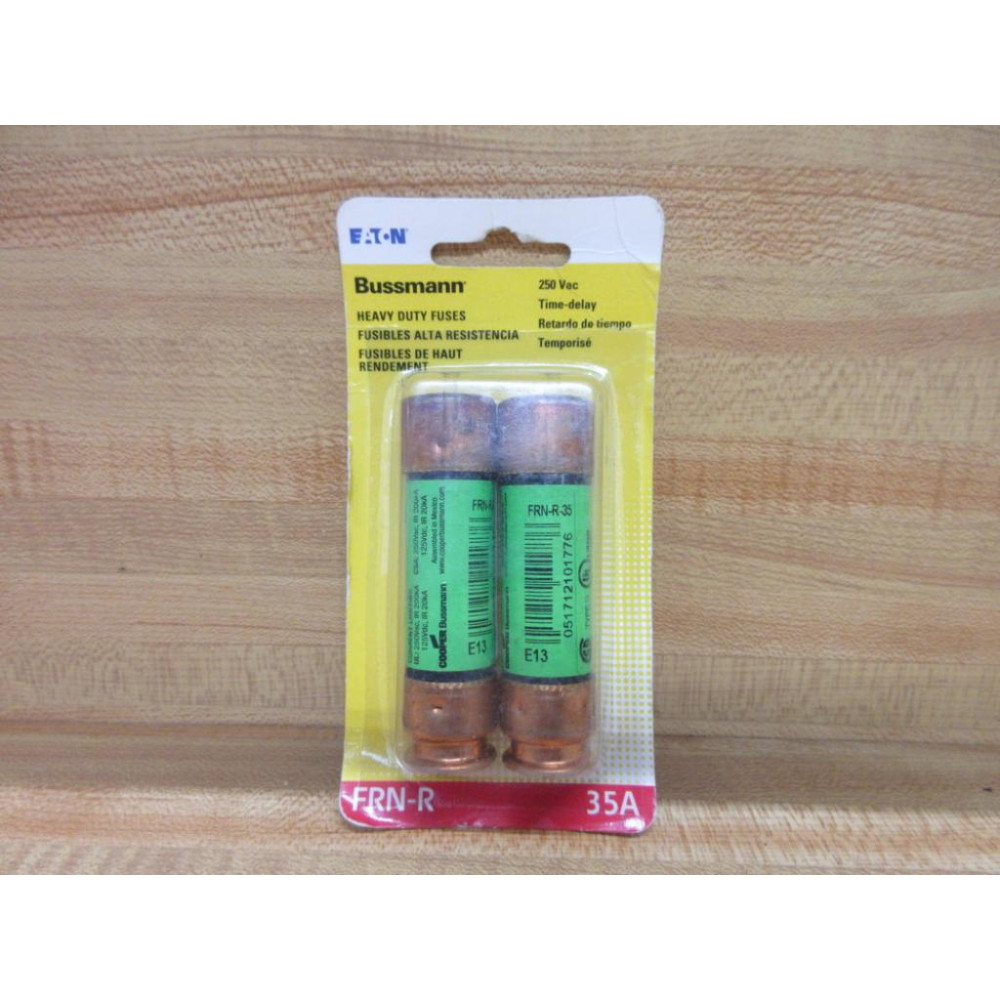 Buss FRN-R-35 Bussmann Fuse Cross Ref 4A452 Energy Efficient (Pack of 2)