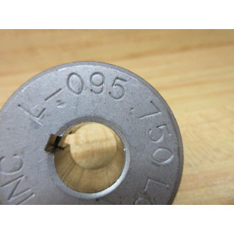 Lovejoy L-095 .750 Coupling Silver Color - New No Box