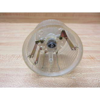 Telemecanique XVA-LC3-C Clear Stack Light With Bulb - Used
