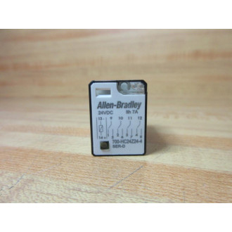 Allen Bradley 700-HC24Z24-4-24V DC Relay 700-HC24Z24-4-24VDC Series D - Used