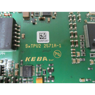 KEBA 74382 Enabling Device SxTPU2 2571A1 - Used