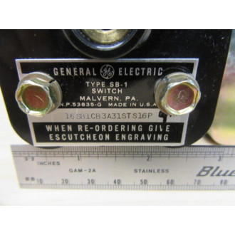 General Electric 16SB1CB3A31STS16P Rotary Switch - New No Box