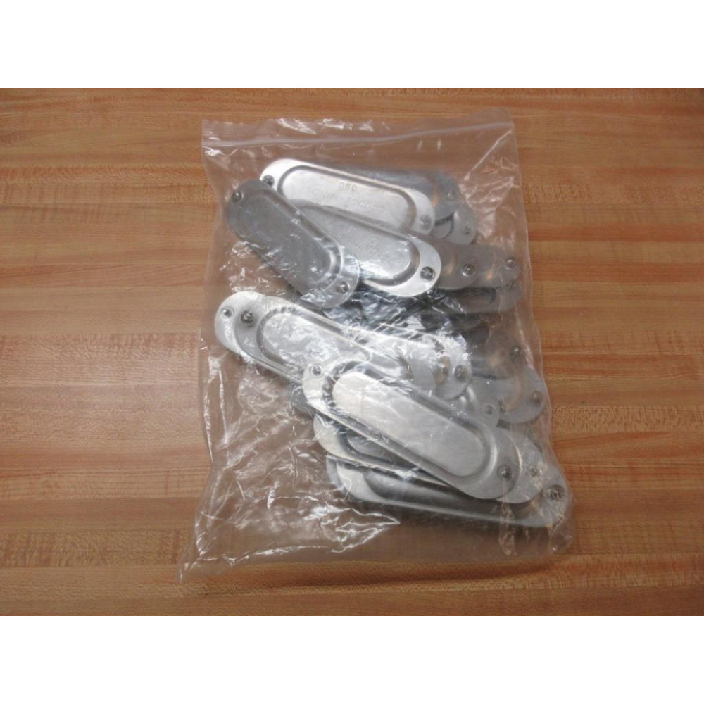 Crouse & Hinds 390 1" Conduit Cover (Pack of 23) - New No Box