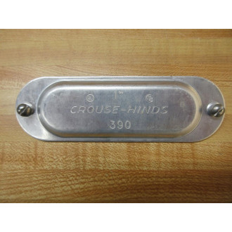 Crouse & Hinds 390 1" Conduit Cover (Pack of 23) - New No Box