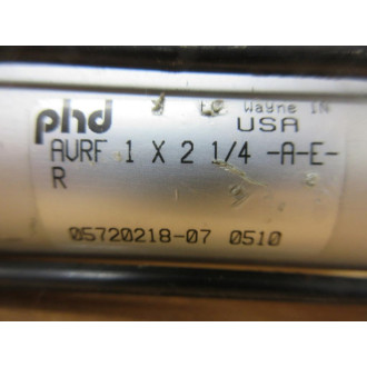 PHD AVRF 1 X 2 14-A-E-R Pneumatic Cylinder AVRF 1X214AER - New No Box