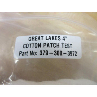 Great Lakes 379-300-3972 Cotton Test Patch 3793003972 (Pack of 100)