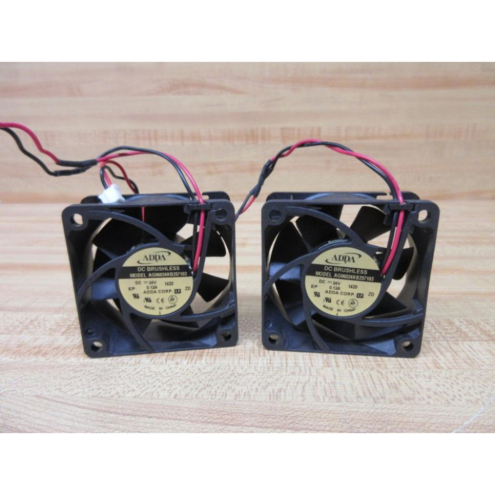 ADDA AG06024HB257103 Axial Fan (Pack of 2) - New No Box