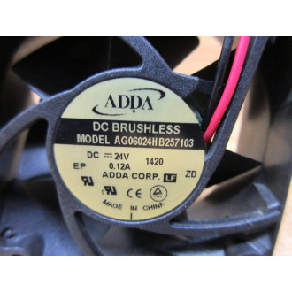 ADDA AG06024HB257103 Axial Fan (Pack of 2) - New No Box