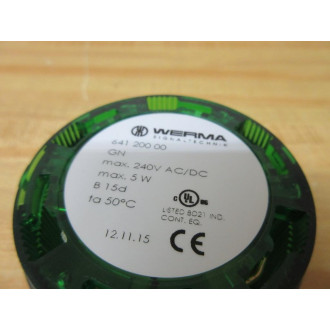 Werma 641.200.00 Green Stack Light 64120000 5 Watt - New No Box