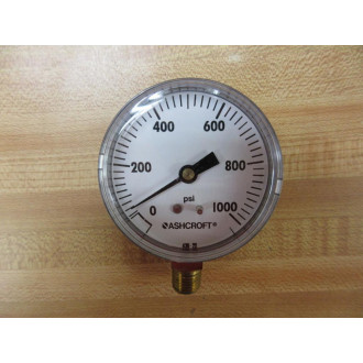 Ashcroft 25W1005 H 02L 1000 Gauge 25W1005H02L1000