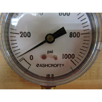Ashcroft 25W1005 H 02L 1000 Gauge 25W1005H02L1000