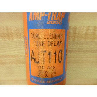 Gould Shawmut Ferraz AJT110 Mersen Amp-Trap Fuse - Used