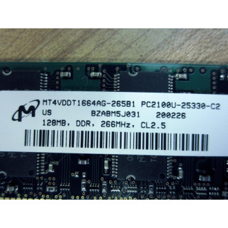 Micron MT4VDDT1664AG-265B1 Memory Module MT4VDDT1664AG265B1 - New No Box