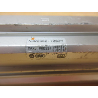 SMC NCQ2G32-100DM Pneumatic Cylinder NCQ2G32100DM - Used