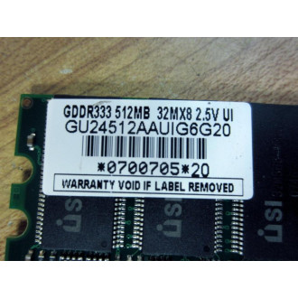 GU24512AAUIG6G20 Memory Module B6U808 - New No Box