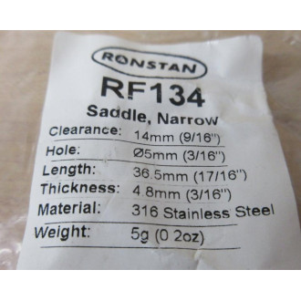 Ronstan RF134 Narrow Saddle Rope Guide (Pack of 20)