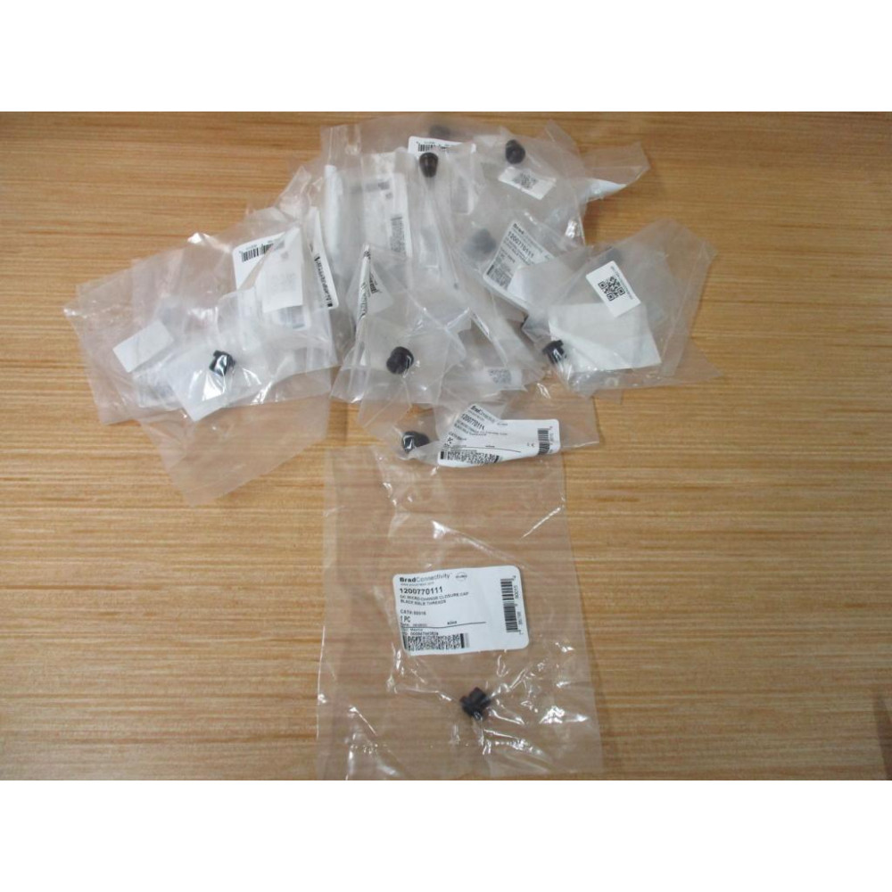 Brad Connectivity 80015 Molex Closure Cap 1200770111 (Pack of 25)