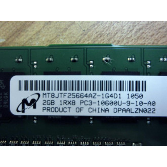 Micron MT8JTF25664AZ-1G4D1 Memory Module 2GB 1Rx8 DDR3 - New No Box