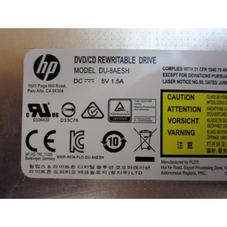 HP DU-8AESH DVDCD Rewritable Drive 849055-HC1 - Used