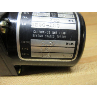 B&B Motor & Control BB6G-180 Motor BB6G180 - New No Box