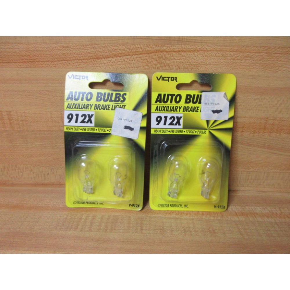 Victor 912X Auto Bulb Brake Light V-912X (Pack of 4)