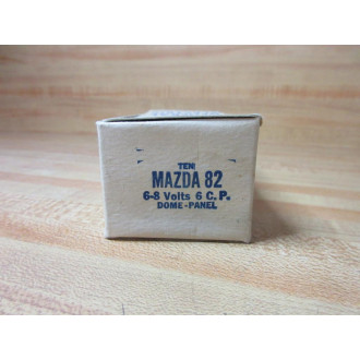 General Electric MAZDA 82 GE Miniature Lamp Light Bulb 82 (Pack of 10)