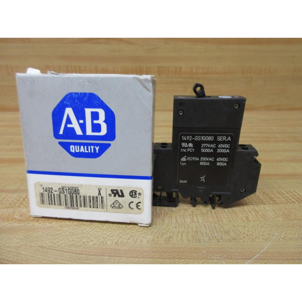Allen Bradley 1492-GS1G080 Miniature Circuit Breaker 1492GS1G080