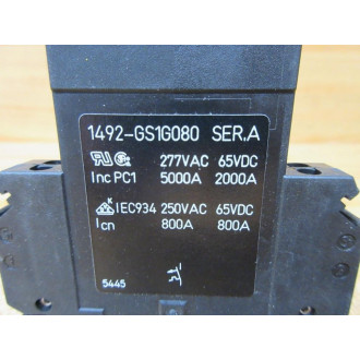 Allen Bradley 1492-GS1G080 Miniature Circuit Breaker 1492GS1G080