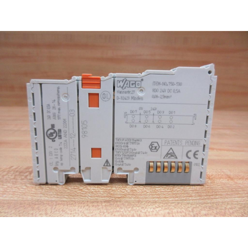 Wago 750-530 IO Module 750530 - New No Box