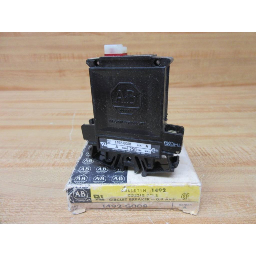 Allen Bradley 1492-G008 Circuit Breaker 1492G008