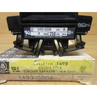 Allen Bradley 1492-G008 Circuit Breaker 1492G008