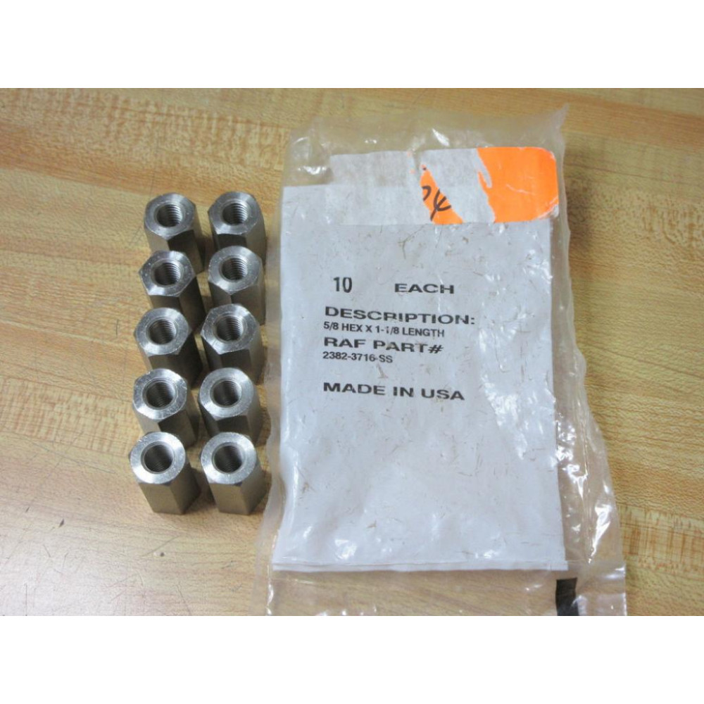 RAF 2382-3716-SS Stainless Steel Standoff 23823716SS (Pack of 10)