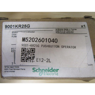 Square D 9001-KR25G Push Button Switch