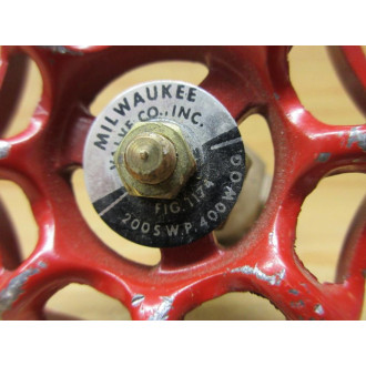 Milwaukee Valve 1174 Gate Valve - New No Box