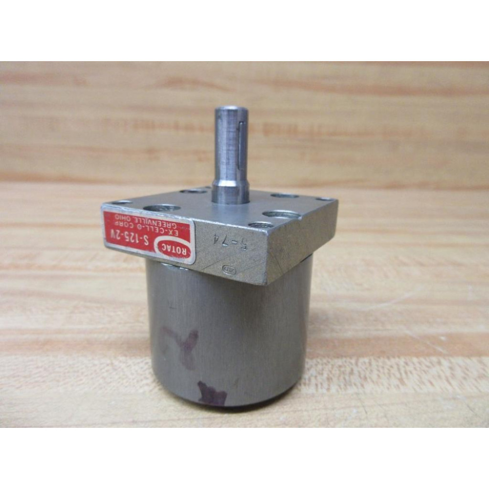 Rotac S-125-2V Rotary Actuator S1252V - Used