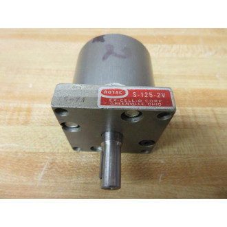 Rotac S-125-2V Rotary Actuator S1252V - Used