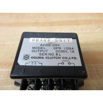 Ogura Clutch Co OPR 109A Clutch Rectifier 0PR 109A - Used