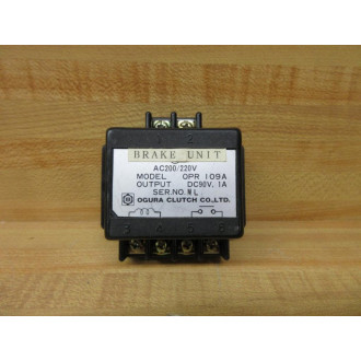 Ogura Clutch Co OPR 109A Clutch Rectifier 0PR 109A - Used